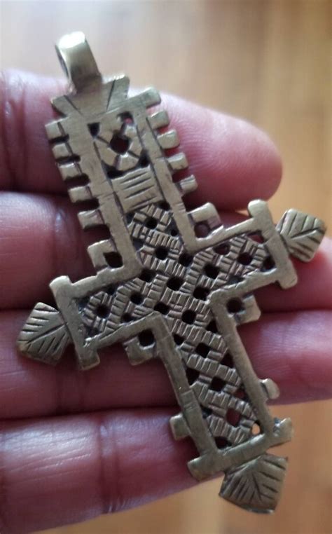 Ethiopian Axum Aksum Orthodox Coptic Christian Cross Pendant Etsy