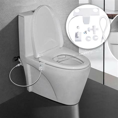 Bathroom Bidet Toilet Fresh Water Spray Clean Seat Non Electric Kit