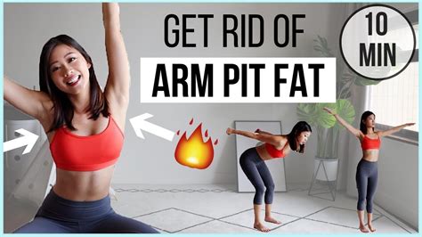 10 Min Get Rid Of Armpit And Back Fat Goodbye Underarm Flab Emi Youtube