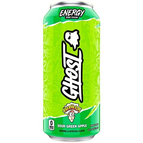 Ghost Energy Drink Is Getting A New Sour Green Apple Warheads Flavor