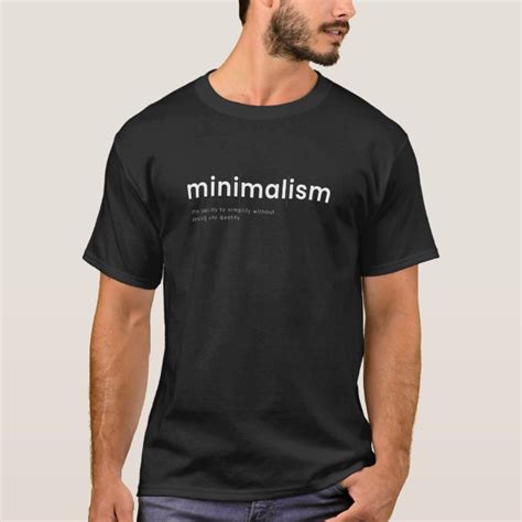 Minimalism Minimalism T Shirt