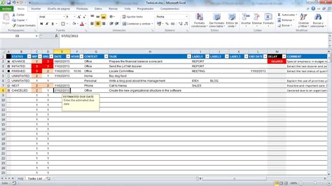 Excel Task Tracking Template Excel Templates Excel