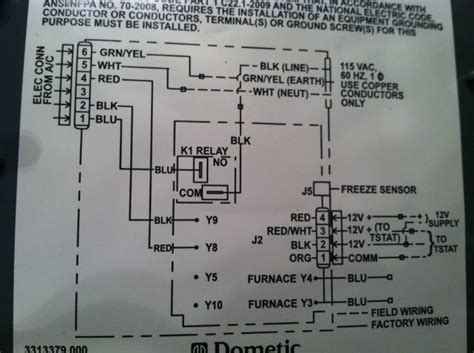 dometic single zone lcd thermostat wiring diagram wiring diagram