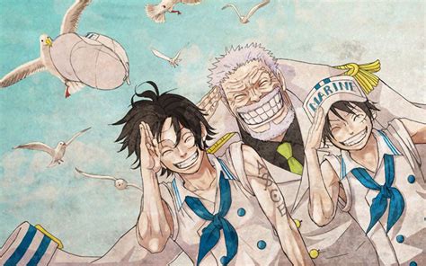 ↑ one piece manga and anime — vol. Anime, Monkey D. Luffy, One Piece, Marines, Portgas D. Ace ...
