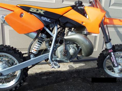 50 cc (3.06 cubic inches). 2001 KTM 50SX LC PRO SENIOR