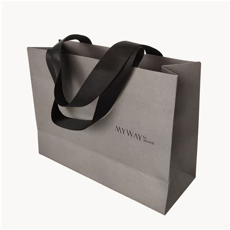 Custom Printed Paper Shopping Bag For Garment Bavora