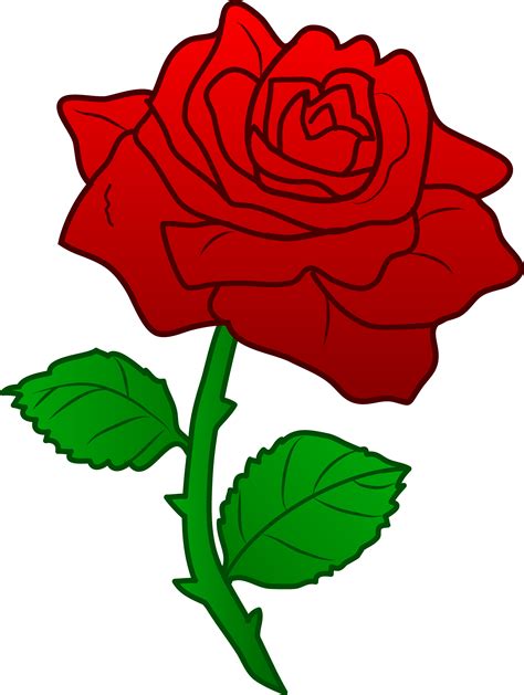 Rose Stem Clipart Free Download On Clipartmag