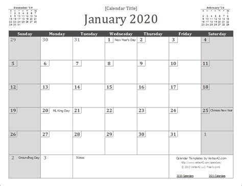 Alternatively, you can write down the notes in excel and then take a print. 2020 Calendar Templates and Images | Excel calendar, Excel calendar template, Monthly calendar ...