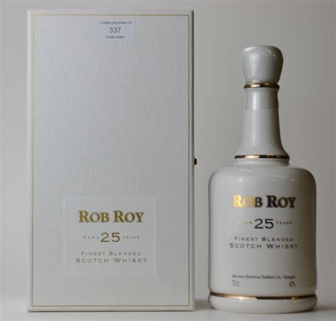 Rob Roy Finest Blended Scotch Whisky Aged 25 Years 70cl43 This 25 Year Old Blended Whisky Come