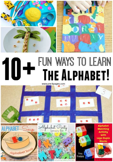 10 Fun Ways To Learn The Alphabet