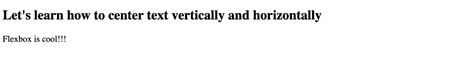 Text Align In Css How To Align Text In Center With Html