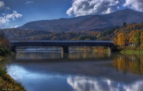 Long Bridge New Hampshire Vermont Covered Bridges
