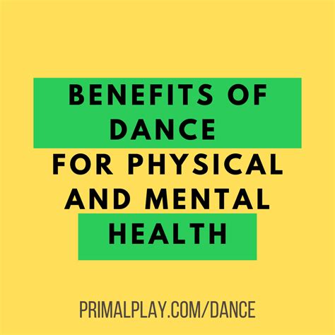 Benefits Of Dance For Mental And Physical Health
