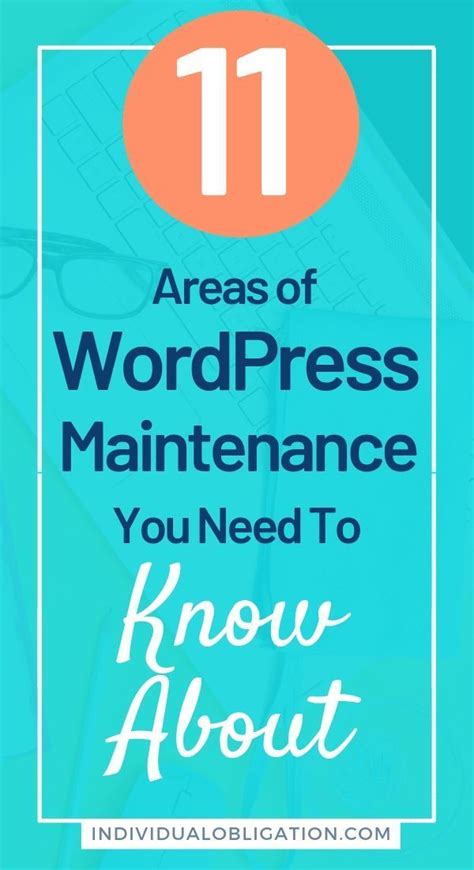 The Words 11 Areas Of Wordpress Maintenance You Need To Know About In