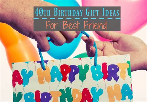 Then how about treating her to a pampering spa day to help her relax. 40th Birthday Gift Ideas For Best Friend - Birthday Monster