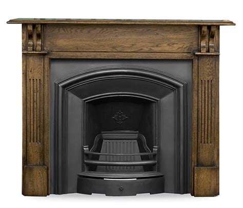 See more ideas about cast iron fireplace, back plate, fireplace. 'The London Plate' Black Cast Iron Fireplace Insert ...