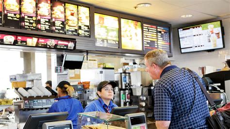 Fast Food Restaurants Replacing Teen Workers With Senior Citizens