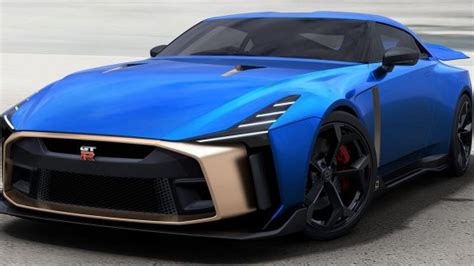 Special Edition Nissan Gt R50 Sports Car Looks Like A