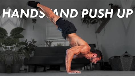 How To Handstand Push Up For Beginners Hspu Tutorial Youtube