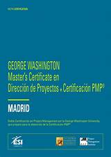 Photos of George Washington University Masters Certificate In Project Management
