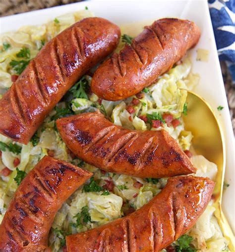 Kielbasa fried rice is a type of fried rice with kielbasa sausage. EASY FRIED KIELBASA AND CABBAGE RECIPE - the recipes