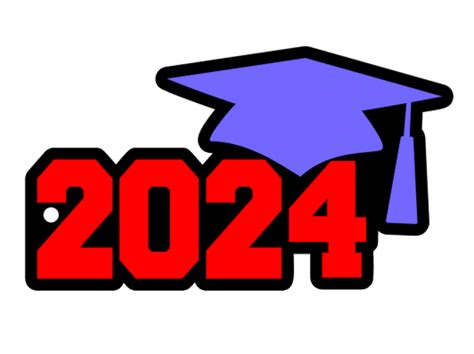2024 Graduation Cap Acrylic Blank Moxie Vinyls