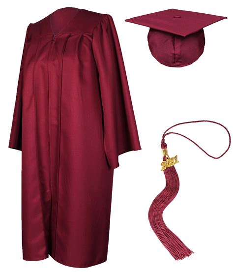 Buy Gradplazagraduation Cap And Gown 2023 2024 Tassel Graduation Gown And Cap Tassel Set For