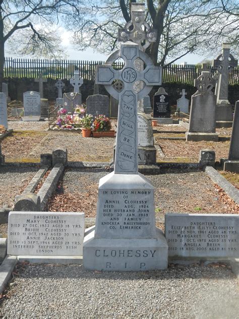 John Clohessy 65892 Mount Saint Lawrence Cemetery