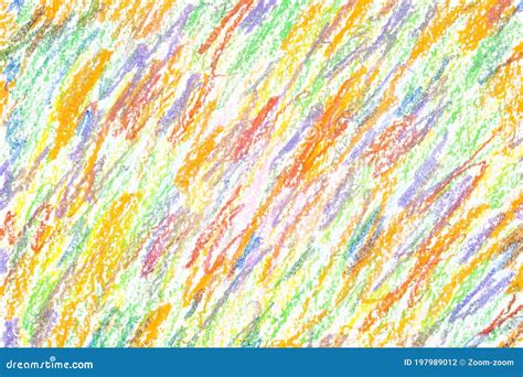 Crayon Scribble Background Royalty Free Stock Photo