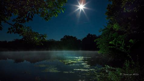 Moon Over Pond Nature And Landscapes In Photography On Forums