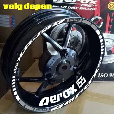 Stiker velg untuk sepeda motor bentuknya juga beragam. Jual Stiker Velg Motor | Cutting Sticker
