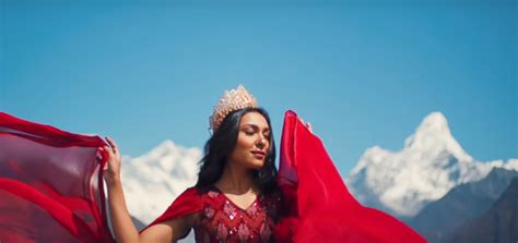 Miss Nepal Anushka Shrestha Wins Beauty With A Purpose Title The