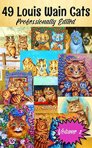 49 Louis Wain Cat Art Prints Volume 1 Professionally