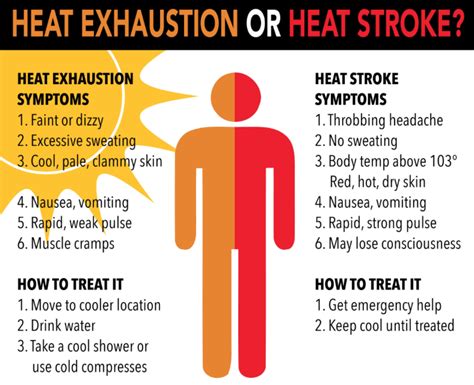 The Difference Between Heat Exhaustion And Heat Stroke