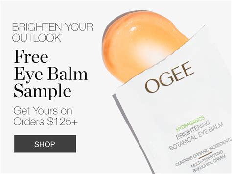 Ogee Organic Skincare Luxury Organic Skin Care