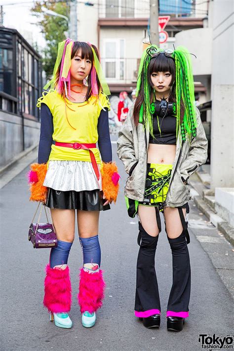 Harajuku Cyber Style W Pen And Lolly Cyberdog Gas Mask And Hair Falls