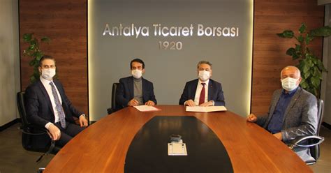 Antalya Ticaret Borsas Ile Ziraat Bankas Aras Nda Protokol Imzaland