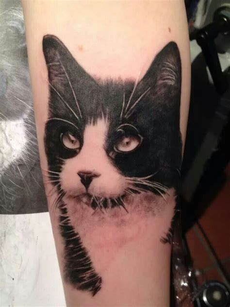 Realistic Cat Tattoo By Mias Tattoovision Zwolle The Netherlands