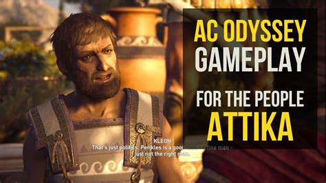 Assassin S Creed Odyssey Walkthrough Gameplay Attika For The People