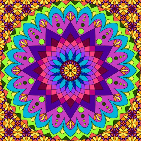 Colorful Mandala Effy Moom