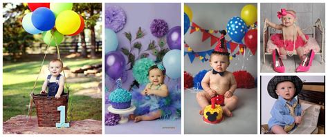 ideas para cumple mes de mi bebe cómo hacer fotos originales del cumple mes del bebé garang