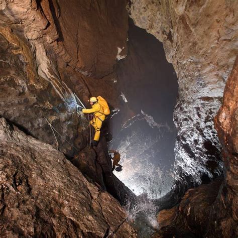 Cave Photographer Robert Shone Explores The Gouffre Berger Cave In