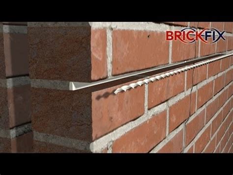 It's fast, free & easy! Crack Stitching. Repairing Cracked Walls Using BrickFix ...
