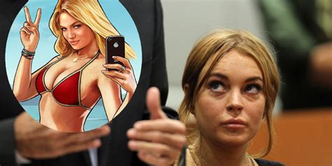 Gta 5 Lindsay Lohans Ready To Sue Rockstar Games