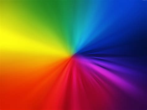 Blurry Rainbow Colors Design