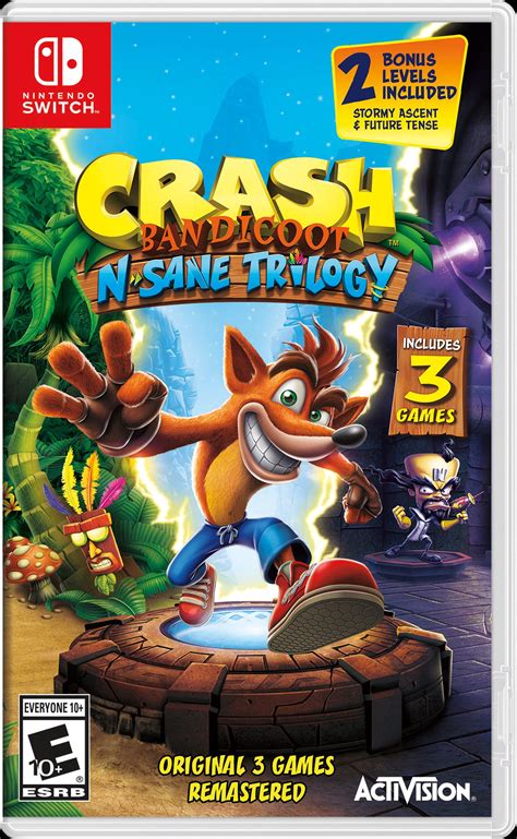 Crash Bandicoot N Sane Trilogy Nintendo Switch Nintendo Switch