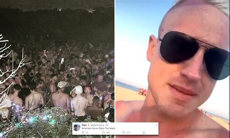 Hundreds Of Maskless Revellers Descend On New York S Fire Island For July Beach Party Daily