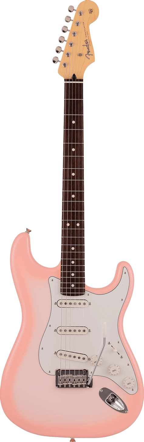 fender limited edition made in japan hybrid ii stratocaster electric guitar in sakuraburst