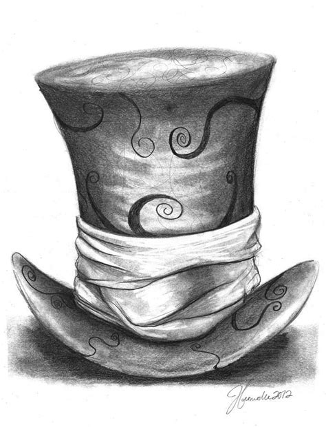 Pin de lostgoddess en Drawings Dibujo del sombrerero loco, Claroscuro