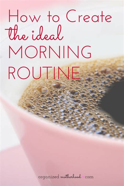 How To Create Your Ideal Morning Routine Artofit